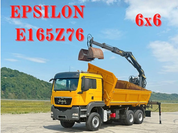 Vinçli kamyon MAN TGS 33.480
