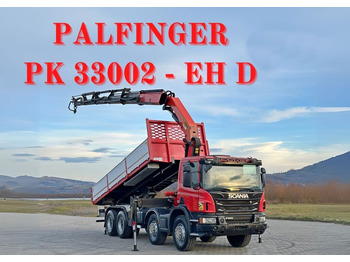 Scania P 400 Kipper 6,80 m * PK 33002-EH D + FUNK * 8x4  finansal kiralama Scania P 400 Kipper 6,80 m * PK 33002-EH D + FUNK * 8x4: fotoğraf 1