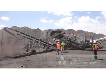 Yeni Elek Liming 100-150 tph Mobile Screening Plant Mobile Vibrating Screen: fotoğraf 2