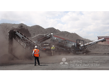 Yeni Elek Liming 100-150 tph Mobile Screening Plant Mobile Vibrating Screen: fotoğraf 5