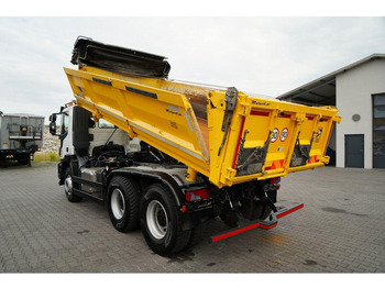 Damperli kamyon Iveco STRALIS X-WAY 480 / 6x4 / WYWROTKA DWUSTRONNA /  HYDROBURTA / BO: fotoğraf 5