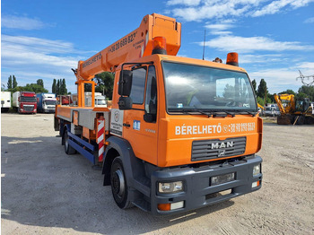 Kamyon, Vinçli kamyon MAN 18.264 - Ruthmann Lifting Basket 34m: fotoğraf 3