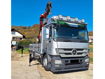 Sal/ Açık kasa kamyon, Vinçli kamyon Mercedes-Benz ACTROS 2641 6x2 Crane PALFINGER PK 36002: fotoğraf 2 Sal/ Açık kasa kamyon, Vinçli kamyon Mercedes-Benz ACTROS 2641 6x2 Crane PALFINGER PK 36002: fotoğraf 2