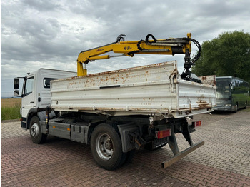 Mercedes-Benz Atego 1218 Meiller Kipper / Kran / Greifer finansal kiralama Mercedes-Benz Atego 1218 Meiller Kipper / Kran / Greifer: fotoğraf 4