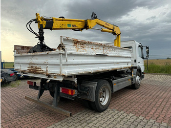 Mercedes-Benz Atego 1218 Meiller Kipper / Kran / Greifer finansal kiralama Mercedes-Benz Atego 1218 Meiller Kipper / Kran / Greifer: fotoğraf 5
