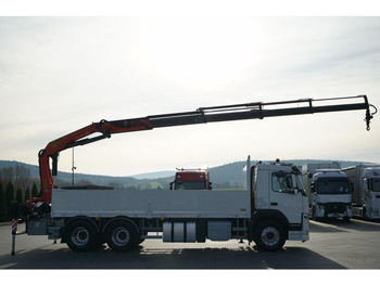 Sal/ Açık kasa kamyon, Vinçli kamyon Volvo FM 500 / 6X4 / SKRZYNIOWY 6,5 M / HDS PALFINGER PK 20001-K / PIL: fotoğraf 5