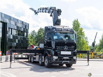 Vinçli kamyon Mercedes-Benz  AROCS 3251 8x4 HMF 8520 Fly Jib Winch: fotoğraf 2
