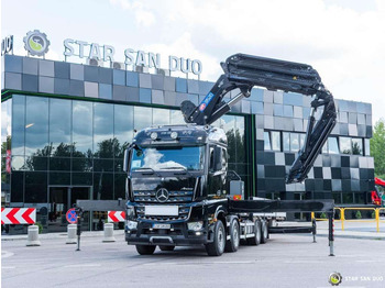Vinçli kamyon Mercedes-Benz  AROCS 3251 8x4 HMF 8520 Fly Jib Winch: fotoğraf 4