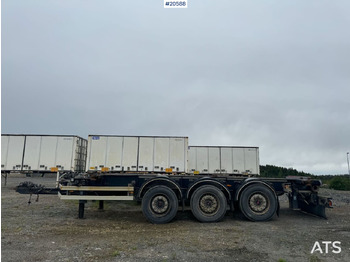 Konteynır taşıyıcı/ Yedek karoser römork F.A.G 2015 F.A.G Containerkjerre – med tipp: fotoğraf 2 Konteynır taşıyıcı/ Yedek karoser römork F.A.G 2015 F.A.G Containerkjerre – med tipp: fotoğraf 2