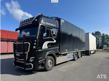 Kapalı kasa kamyon MERCEDES-BENZ Actros