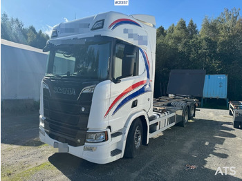 Konteynır taşıyıcı/ Yedek karoser kamyon SCANIA R 580