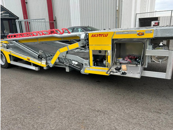 Araba taşıyıcı dorse AKSOYLU AKT2 versie II special met extra Functie's 6 car-loader Autotransporter: fotoğraf 3