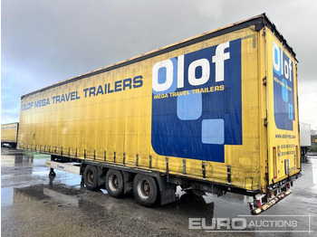 Tenteli dorse 2015 Krone Mega Liner, Curtainsider, 3 Axle (Dutch Reg. Docs): fotoğraf 2