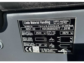 LPG forklift Linde H25T-02: fotoğraf 2