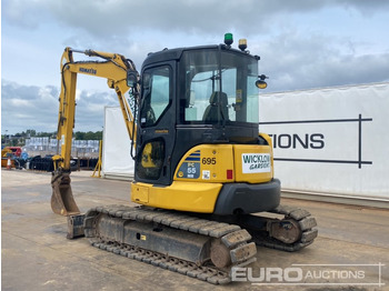 Mini ekskavatör 2017 Komatsu PC55MR-3: fotoğraf 3