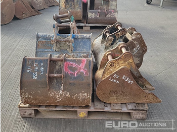 Kova 24", 24", 24", 12", 10", 10" Digging Bucket 30-35mm Pin to suit Mini Excavator: fotoğraf 4