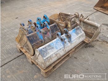 Kova 36", 30", 24" Ditching, 12", 12", 10" Digging Bucket 25/30mm Pin to suit Mini Excavator: fotoğraf 3