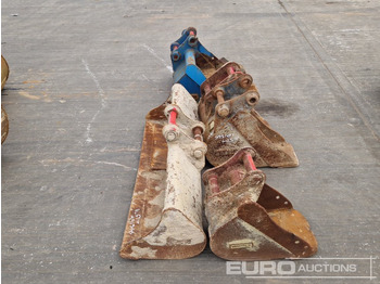 Kova 46" Ditching, 30", 12", 12", 9" Digging Bucket 35-40mm Pin to suit Mini Excavator: fotoğraf 4