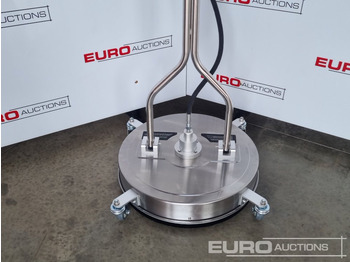 İnşaat ekipmanı Unused Boss 20" Stainless Steel Pedestrian Surface Cleaner, 280bar, 3 Nozzle Rotary Arm (Max Temp. 82 Degrees): fotoğraf 4