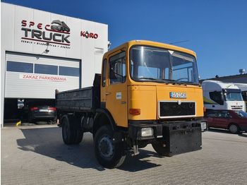 Damperli kamyon MAN 14.170, Full Steel 6 cylinders, tipper 4x4, Manual: fotoğraf 1