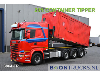 Konteynır taşıyıcı/ Yedek karoser kamyon SCANIA R 450