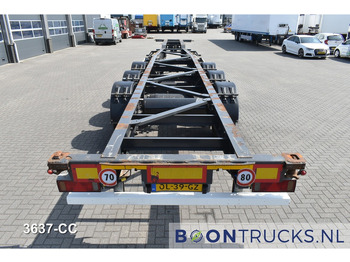 Konteynır taşıyıcı/ Yedek karoser dorse Schmitz Cargobull SCF 24 G LIGHT FIXED CHASSIS | 45ft HC * 4400 Kg * DISC BRAKES * NL TRAILER * APK 04-2026: fotoğraf 5