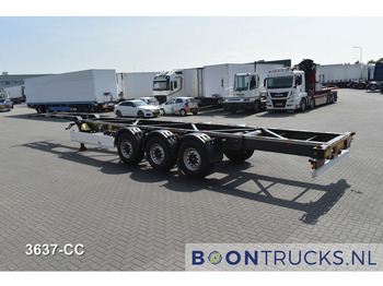 Konteynır taşıyıcı/ Yedek karoser dorse Schmitz Cargobull SCF 24 G LIGHT FIXED CHASSIS | 45ft HC * 4400 Kg * DISC BRAKES * NL TRAILER * APK 04-2026: fotoğraf 2