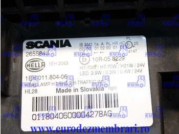 Ön far - Kamyon FAR DREAPTA SCANIA NGS 2655843, 2379894: fotoğraf 3