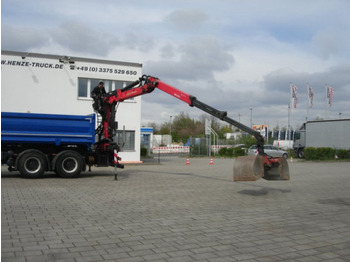 Vinçli kamyon, Damperli kamyon Iveco TRACKER 260T50 6x4 3-Achs Kipper Heckkran Espilo: fotoğraf 4
