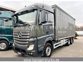 Vinçli kamyon Mercedes-Benz 2548 Actros 6x2 Pritsche Moffet Mitnahme stapler: fotoğraf 2