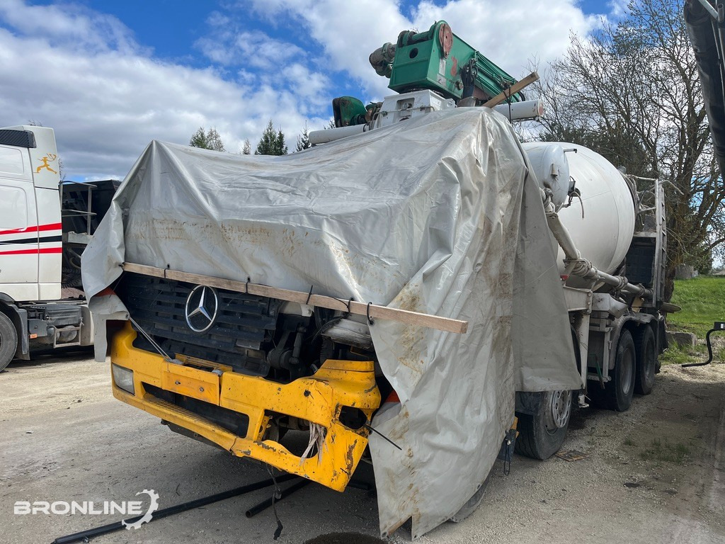 2003 MERCEDES-BENZ ACTROS 3240B 8X4/4 Mixer - Transmikser: fotoğraf 3 2003 MERCEDES-BENZ ACTROS 3240B 8X4/4 Mixer - Transmikser: fotoğraf 3