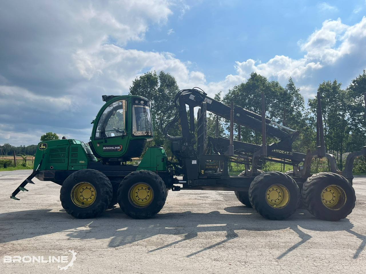2010 John Deere 1110E Forwarder 8x8 - Forwarder: fotoğraf 5 2010 John Deere 1110E Forwarder 8x8 - Forwarder: fotoğraf 5