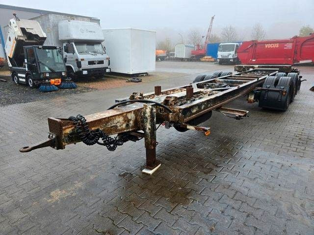 HKM G 18 TS ZL 1,3 Tandem, Schlitten, Abroller - Kancali yükleyici/ Hidrolift römork: fotoğraf 1 HKM G 18 TS ZL 1,3 Tandem, Schlitten, Abroller - Kancali yükleyici/ Hidrolift römork: fotoğraf 1