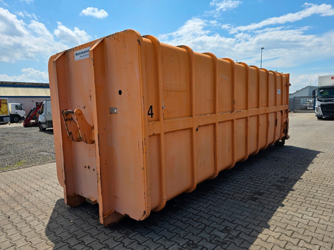 Koppelbehälter Husmann PM 32 N P Abrollcontainer - Kancalı konteyner: fotoğraf 1 Koppelbehälter Husmann PM 32 N P Abrollcontainer - Kancalı konteyner: fotoğraf 1