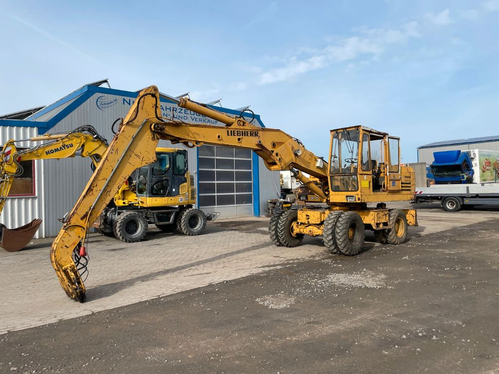 Liebherr A 911 C A911C Umschlagbagger Magnet-Generator - Tekerlekli ekskavatör: fotoğraf 2 Liebherr A 911 C A911C Umschlagbagger Magnet-Generator - Tekerlekli ekskavatör: fotoğraf 2