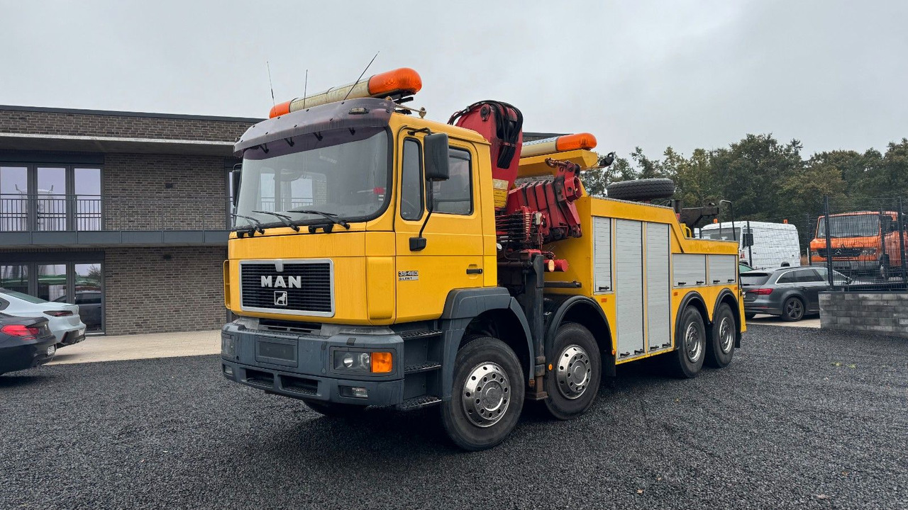 MAN 35.463 Abschleppwagen Kran LKW Berger - Çekici kamyonu: fotoğraf 2 MAN 35.463 Abschleppwagen Kran LKW Berger - Çekici kamyonu: fotoğraf 2