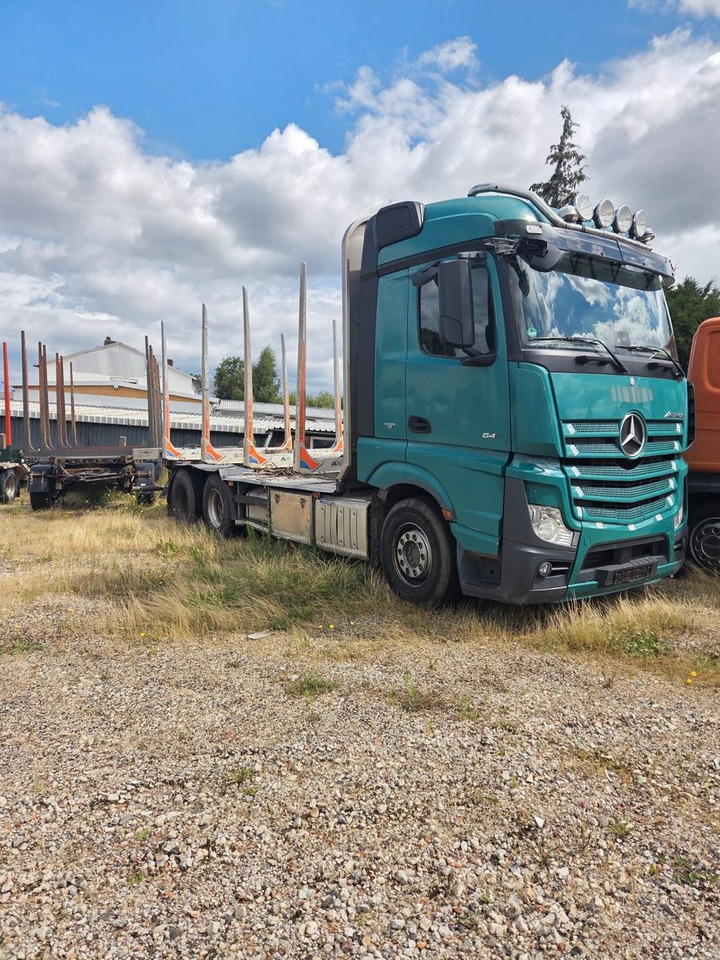 Mercedes-Benz Actros 2648 Holztransporter Kran Vorbereitet - Tomruk kamyonu: fotoğraf 2 Mercedes-Benz Actros 2648 Holztransporter Kran Vorbereitet - Tomruk kamyonu: fotoğraf 2