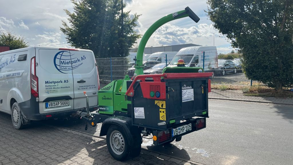 GreenMech Arborist 130 Häcksler Holz - Römork: fotoğraf 3 GreenMech Arborist 130 Häcksler Holz - Römork: fotoğraf 3