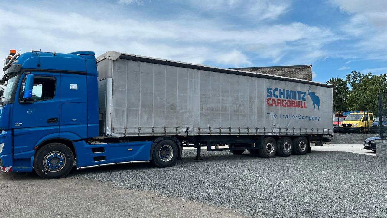 Schmitz Cargobull S01 Pritsche Plane Edscha Liftachse - Tenteli dorse: fotoğraf 1 Schmitz Cargobull S01 Pritsche Plane Edscha Liftachse - Tenteli dorse: fotoğraf 1