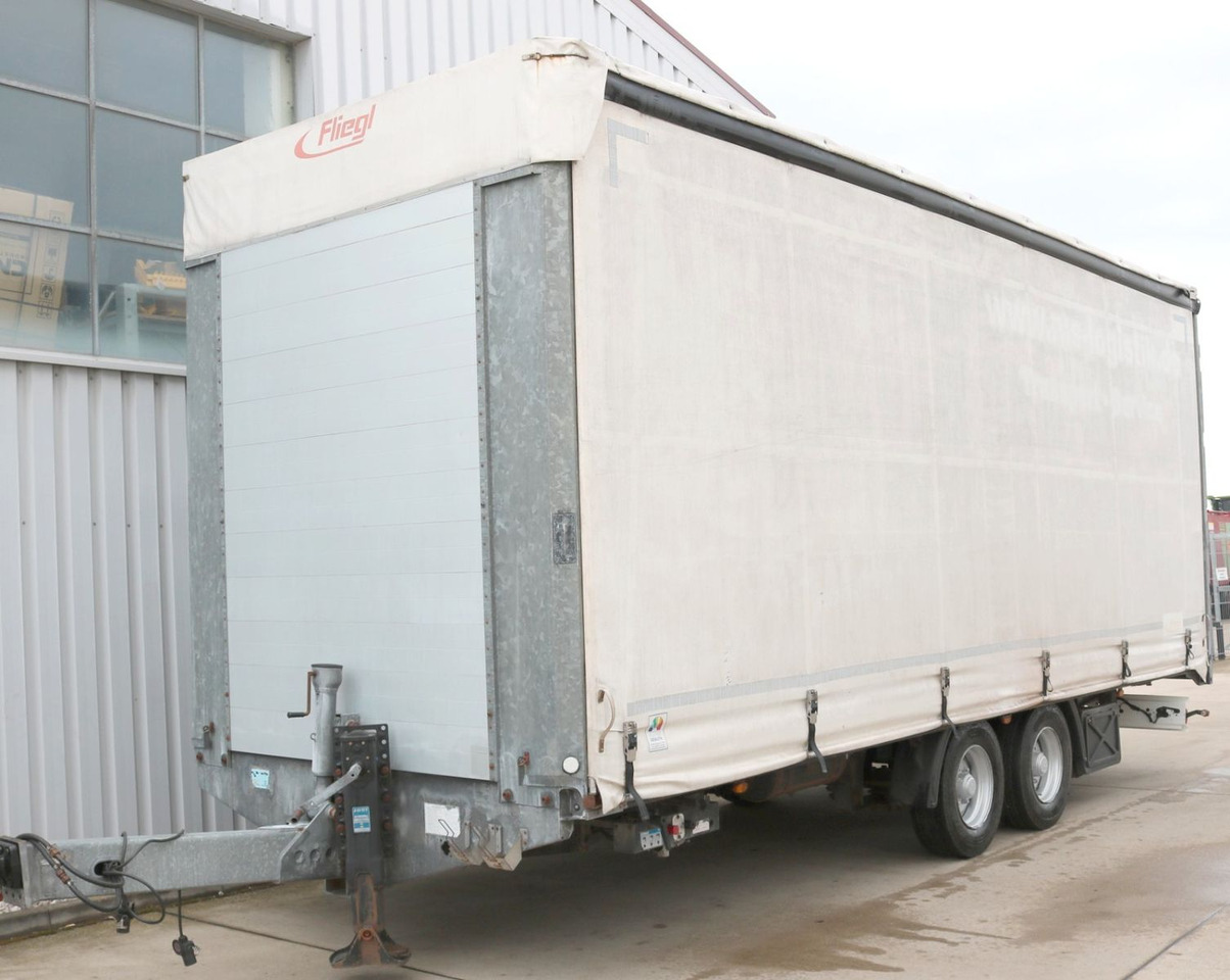 Fliegl TPS 118 Tandem Anh. 11,8t verzinkt + EDSCHA - Tenteli kamyon: fotoğraf 1 Fliegl TPS 118 Tandem Anh. 11,8t verzinkt + EDSCHA - Tenteli kamyon: fotoğraf 1
