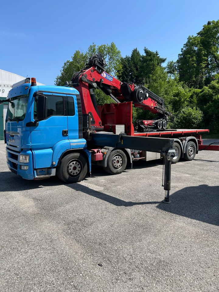 MAN TGS 8x2 mit HMF Kran 6020 Jip Winde - Vinçli kamyon: fotoğraf 4 MAN TGS 8x2 mit HMF Kran 6020 Jip Winde - Vinçli kamyon: fotoğraf 4