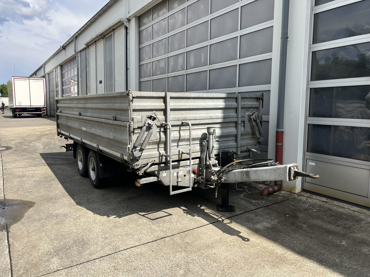 Humbaur D1AC Tandemkipper- Tieflader mit Aufsatz, neuwertig - Damperli römork: fotoğraf 4 Humbaur D1AC Tandemkipper- Tieflader mit Aufsatz, neuwertig - Damperli römork: fotoğraf 4