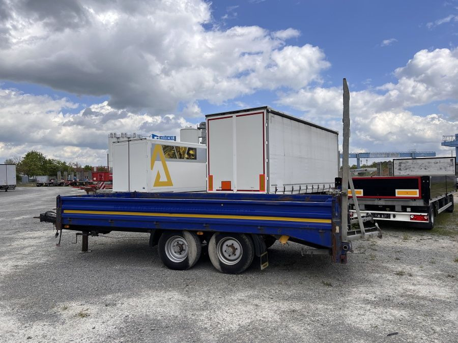 Humbaur HBT10 Tandemtieflader - Alçak çerçeveli platform römork: fotoğraf 3 Humbaur HBT10 Tandemtieflader - Alçak çerçeveli platform römork: fotoğraf 3