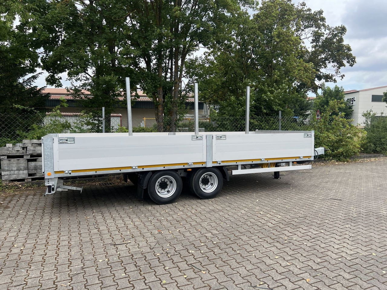 Möslein 14,4 t GG Tandem- Pritschenanhänger- Tieflader - Platform/ Açık kasa römork: fotoğraf 2 Möslein 14,4 t GG Tandem- Pritschenanhänger- Tieflader - Platform/ Açık kasa römork: fotoğraf 2
