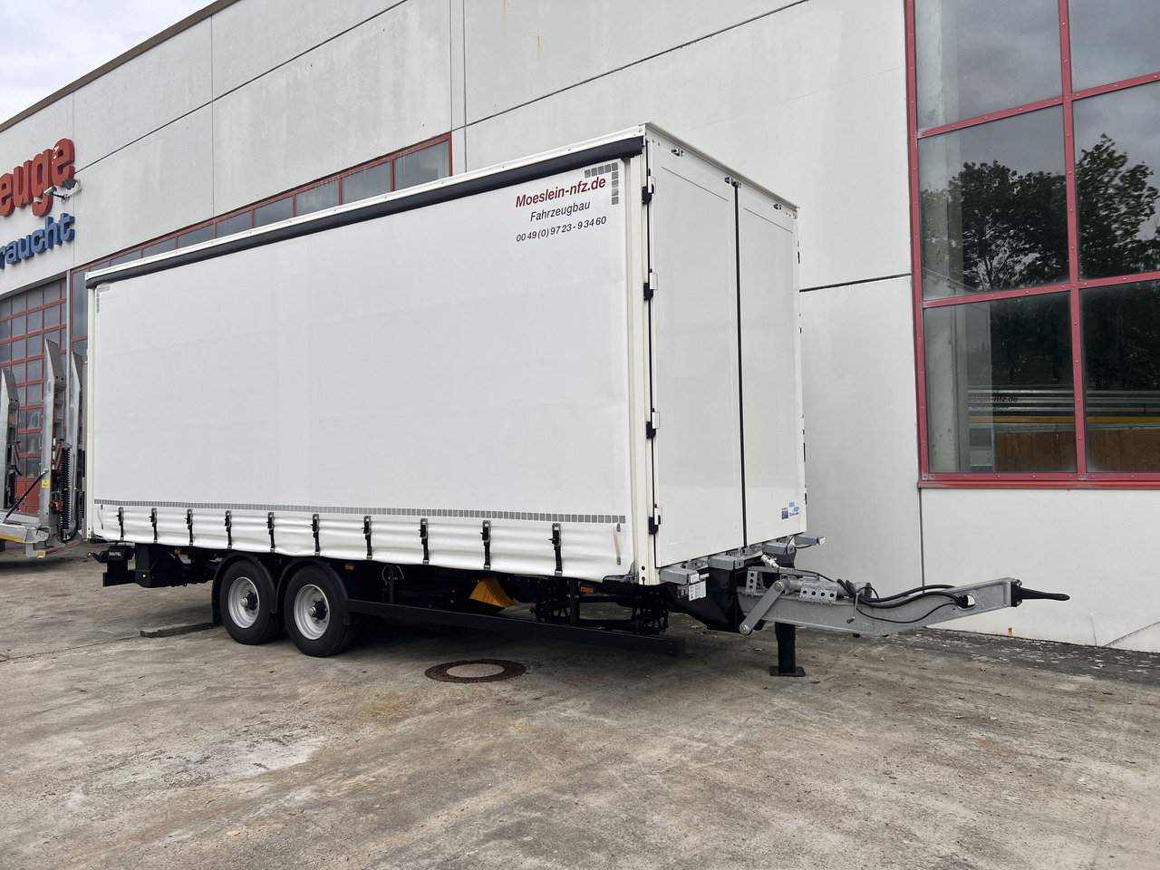 Möslein TPS 105 D-L Planenanhänger, Ladebordwand + Durchladbar neuwertig - Tenteli römork: fotoğraf 5 Möslein TPS 105 D-L Planenanhänger, Ladebordwand + Durchladbar neuwertig - Tenteli römork: fotoğraf 5