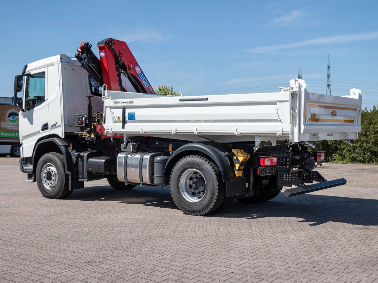 DAF FA XDC 370 Krankipper DAF XDC 370 FA Meiller Krankipper HMF - Vinçli kamyon, Damperli kamyon: fotoğraf 5 DAF FA XDC 370 Krankipper DAF XDC 370 FA Meiller Krankipper HMF - Vinçli kamyon, Damperli kamyon: fotoğraf 5