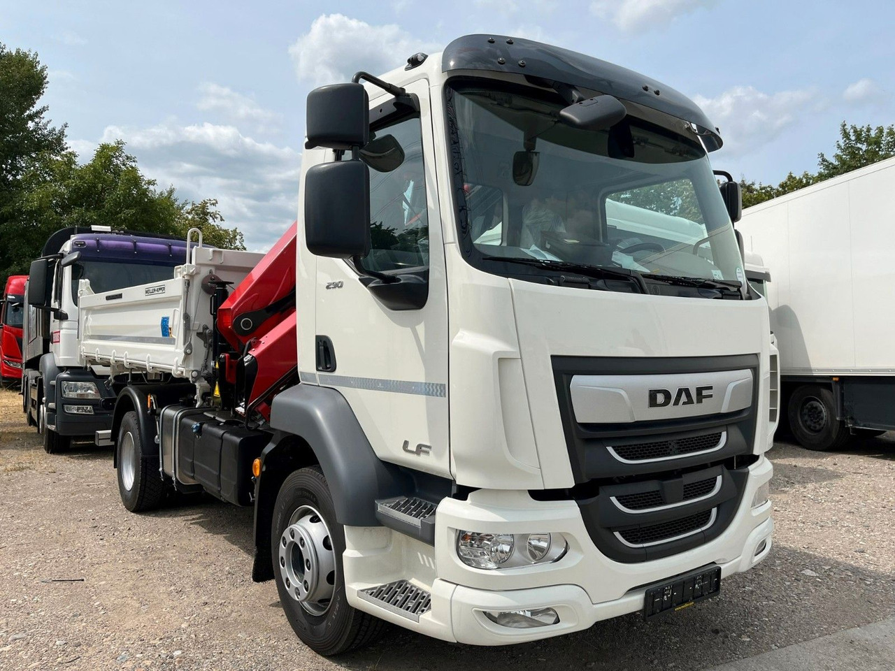 DAF LF 290 16t Meiller Krankipper Tageszulassung DAF LF 290 16t Meiller Krankipper Tageszulassung - Damperli kamyon, Vinçli kamyon: fotoğraf 2 DAF LF 290 16t Meiller Krankipper Tageszulassung DAF LF 290 16t Meiller Krankipper Tageszulassung - Damperli kamyon, Vinçli kamyon: fotoğraf 2