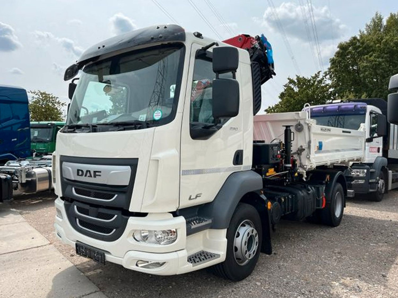 DAF LF 290 16t Meiller Krankipper Tageszulassung DAF LF 290 16t Meiller Krankipper Tageszulassung - Damperli kamyon, Vinçli kamyon: fotoğraf 1 DAF LF 290 16t Meiller Krankipper Tageszulassung DAF LF 290 16t Meiller Krankipper Tageszulassung - Damperli kamyon, Vinçli kamyon: fotoğraf 1
