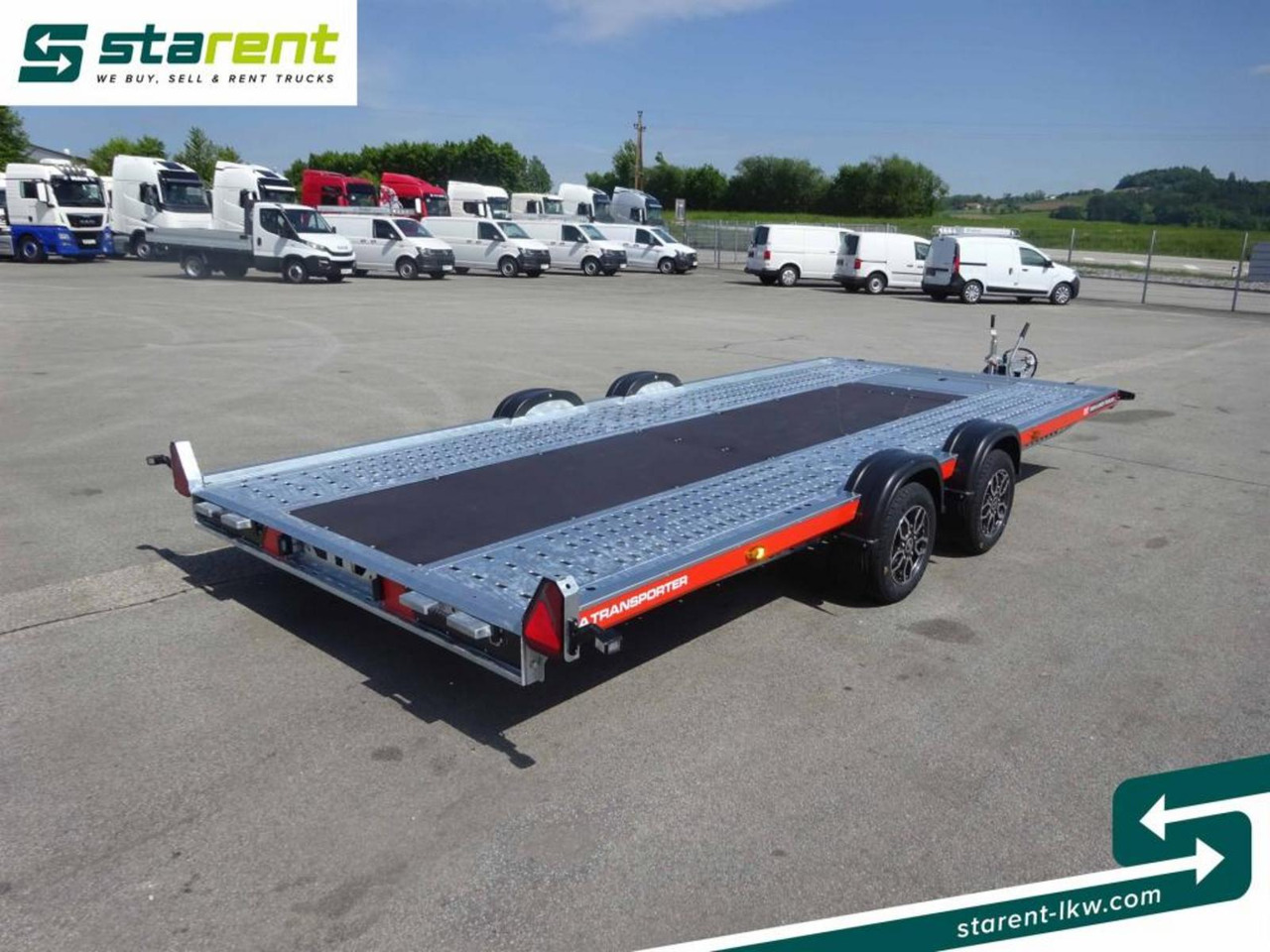 Brian James Trailers A-Transporter, Rampen, Alufelgen - Araba taşıyıcı römork: fotoğraf 5 Brian James Trailers A-Transporter, Rampen, Alufelgen - Araba taşıyıcı römork: fotoğraf 5