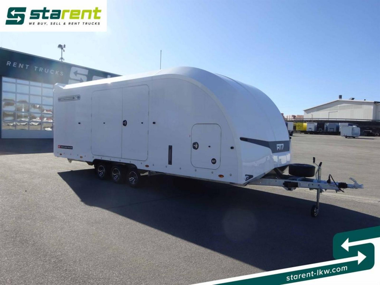Brian James Trailers Race Transporter 7, Seilwinde, elektrische Klappe - Araba taşıyıcı römork: fotoğraf 3 Brian James Trailers Race Transporter 7, Seilwinde, elektrische Klappe - Araba taşıyıcı römork: fotoğraf 3